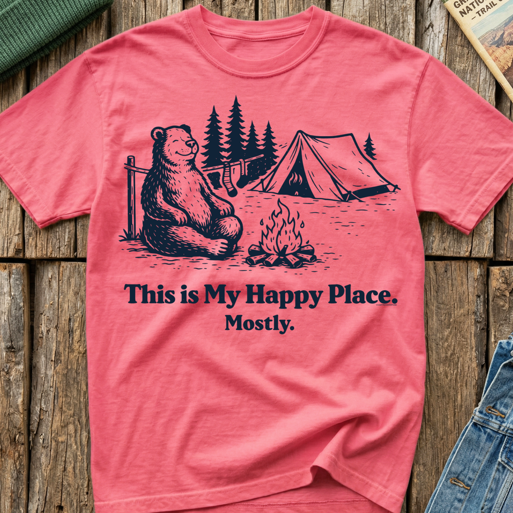 This is My Happy Place Mostly T-Shirt
