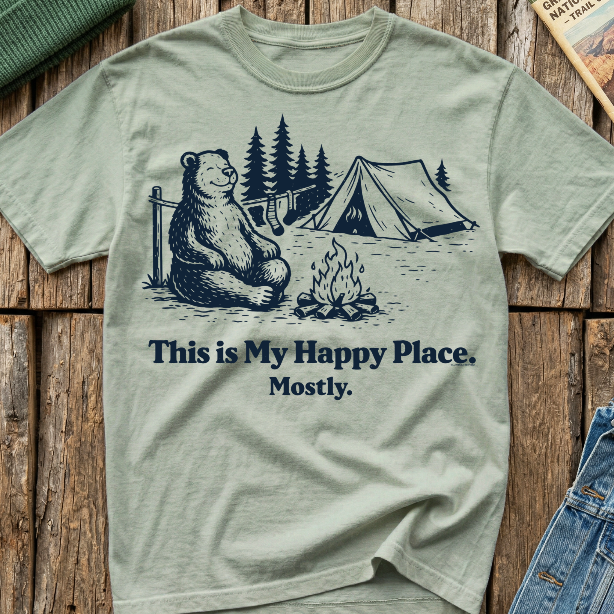 This is My Happy Place Mostly T-Shirt