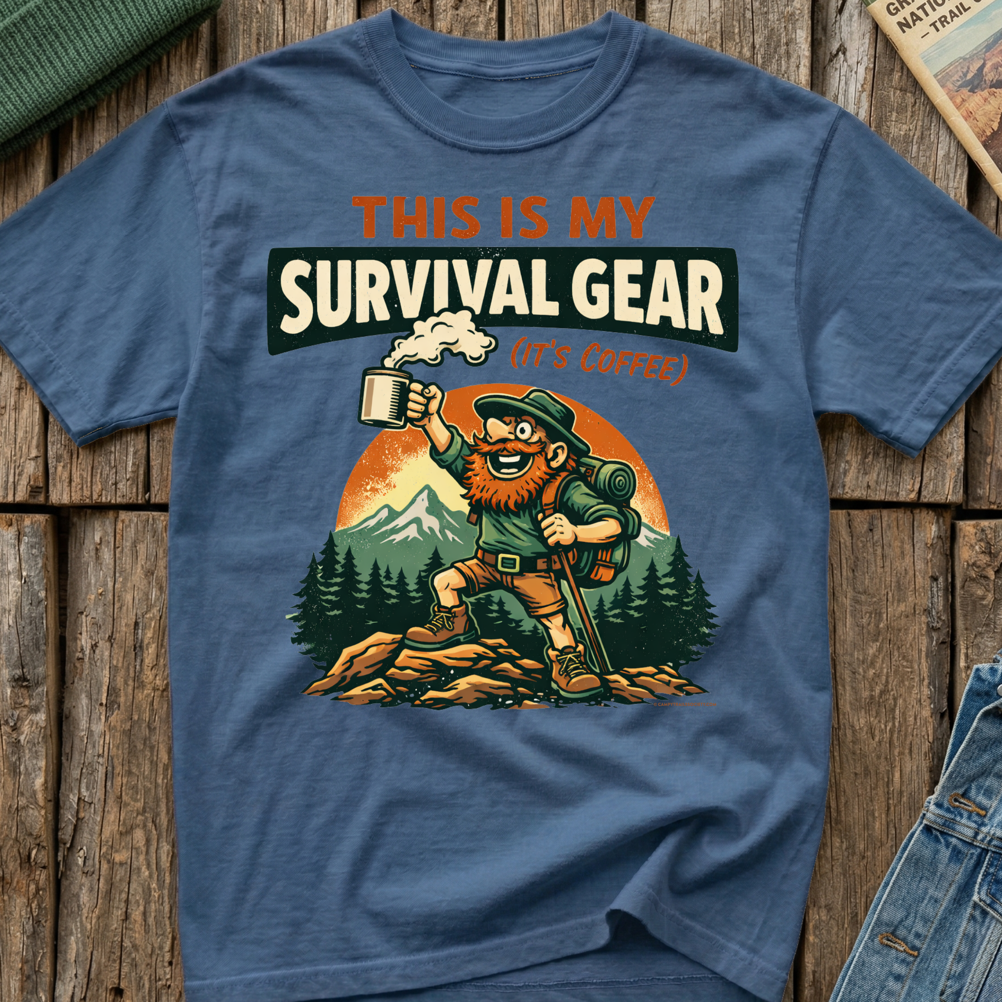 This is my survival Gear It's Coffee T-Shirt