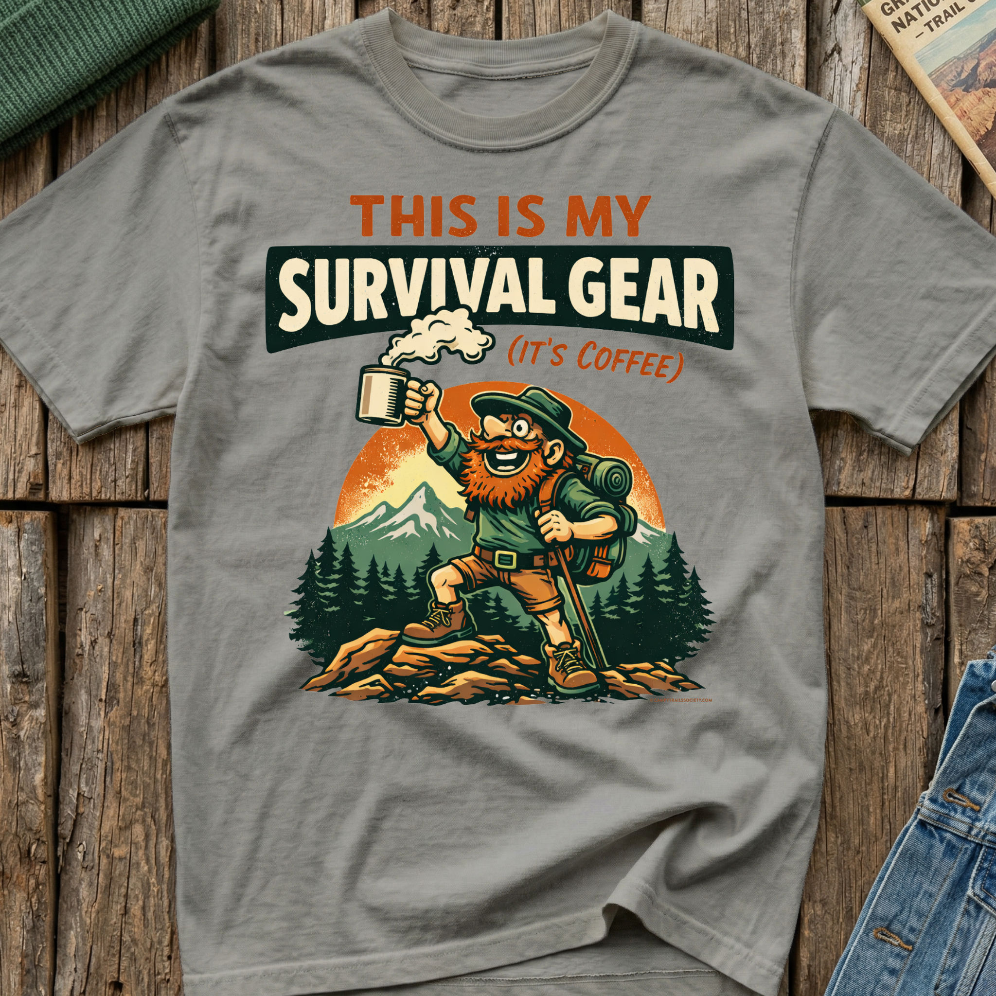 This is my survival Gear It's Coffee T-Shirt