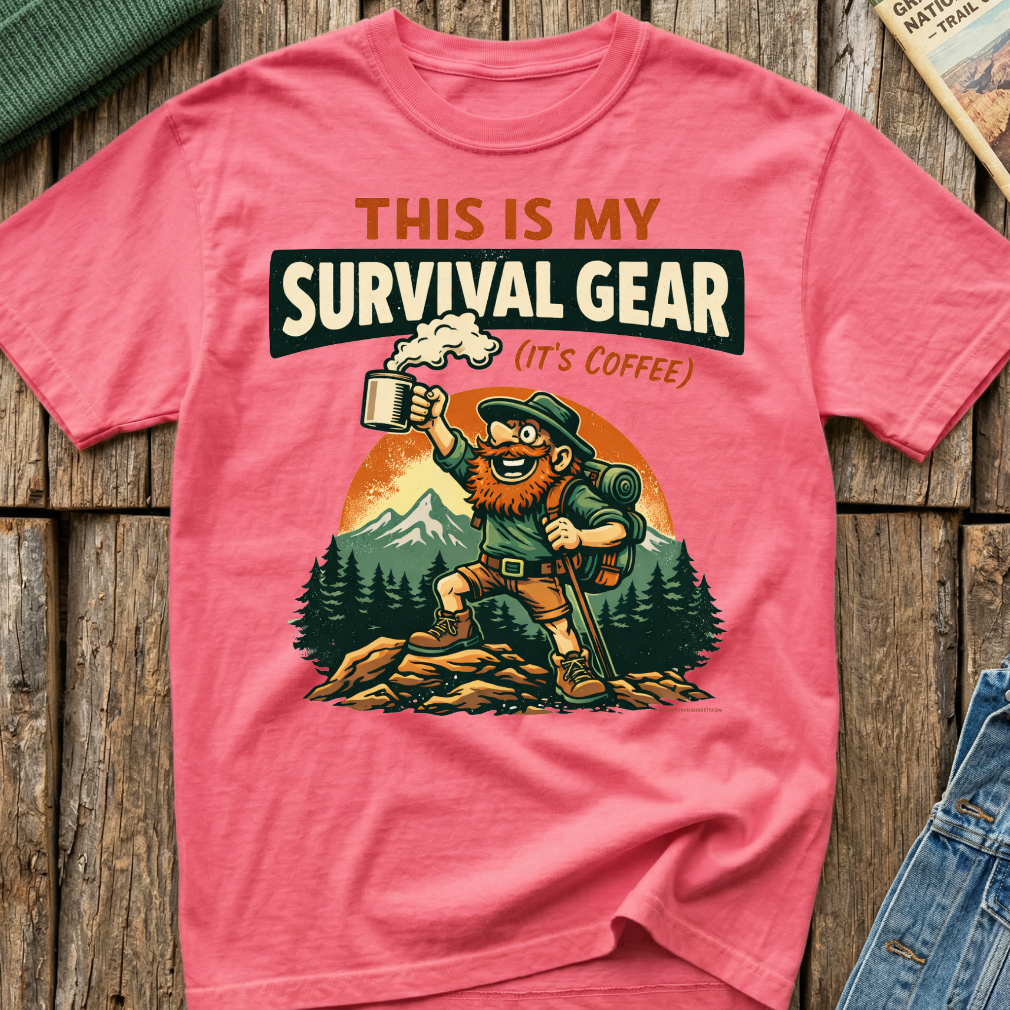 This is my survival Gear It's Coffee T-Shirt
