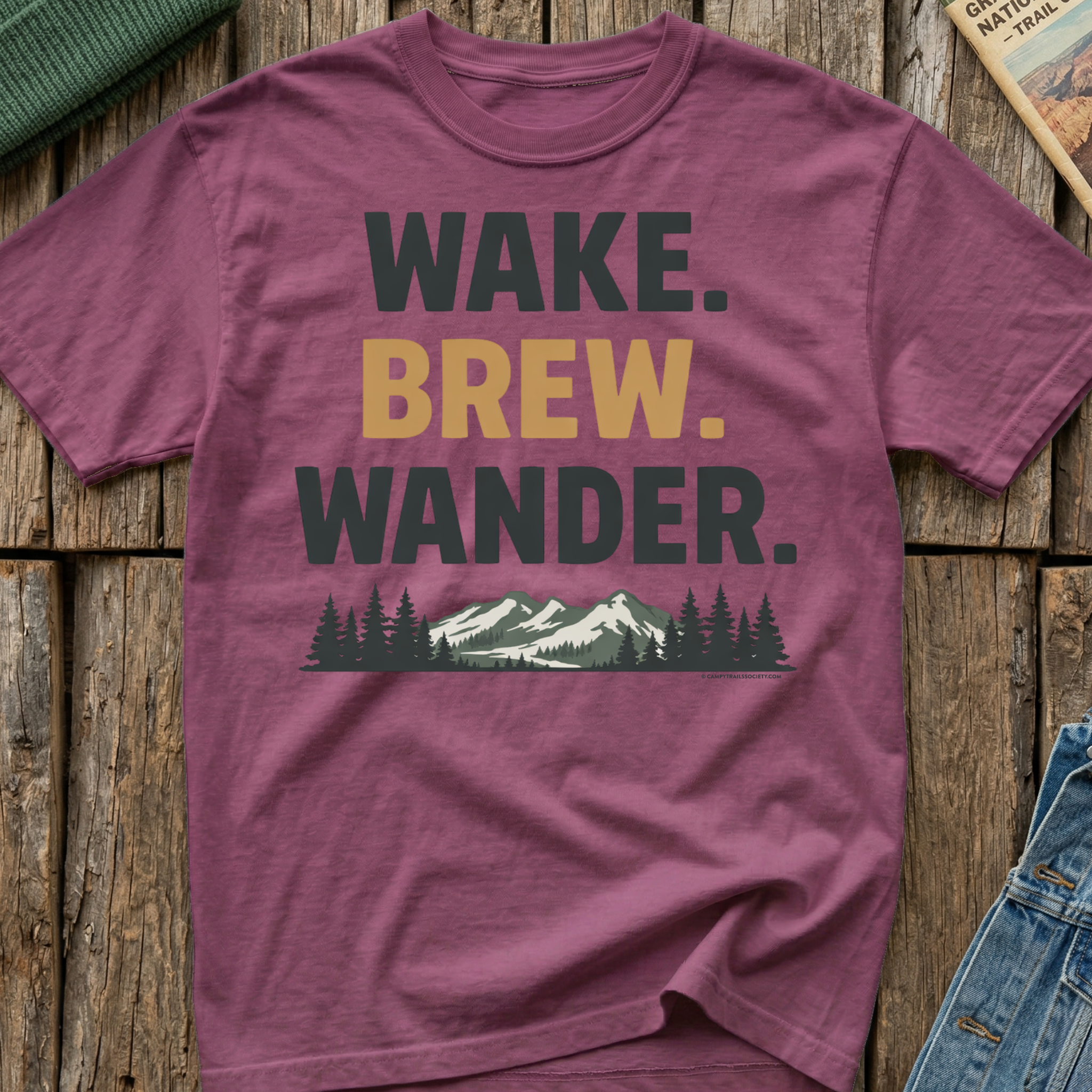 Wake Brew Wander T-Shirt