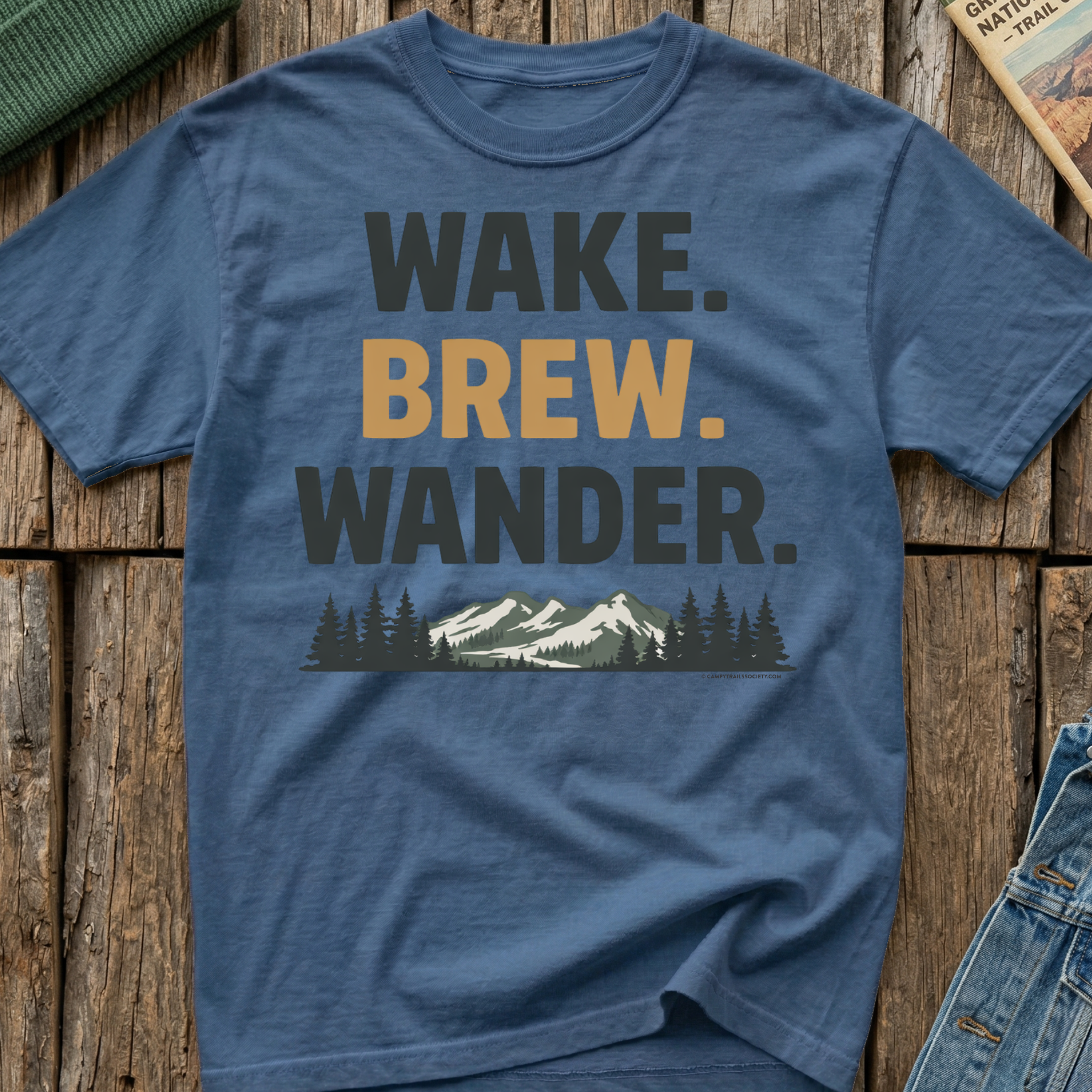 Wake Brew Wander T-Shirt