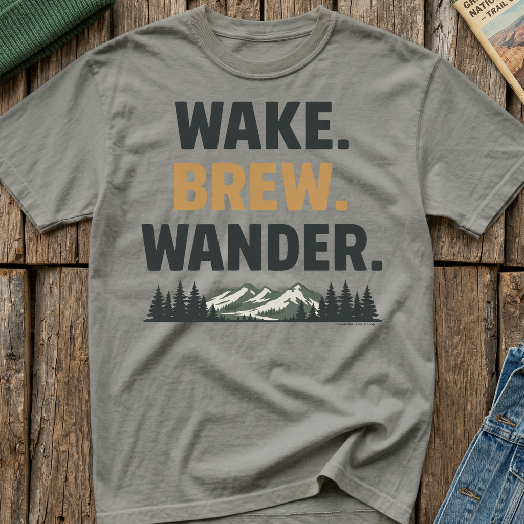Wake Brew Wander T-Shirt