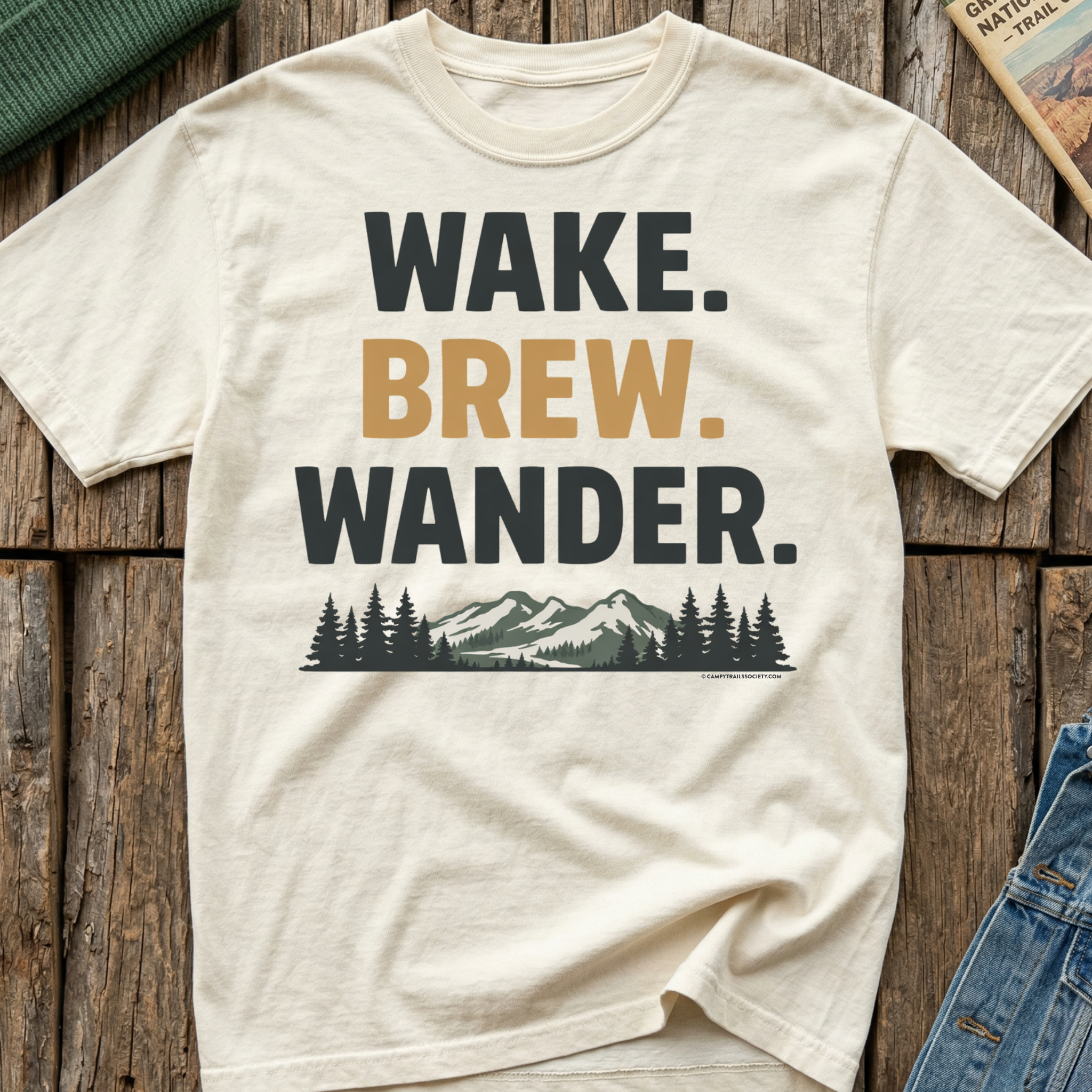 Wake Brew Wander T-Shirt