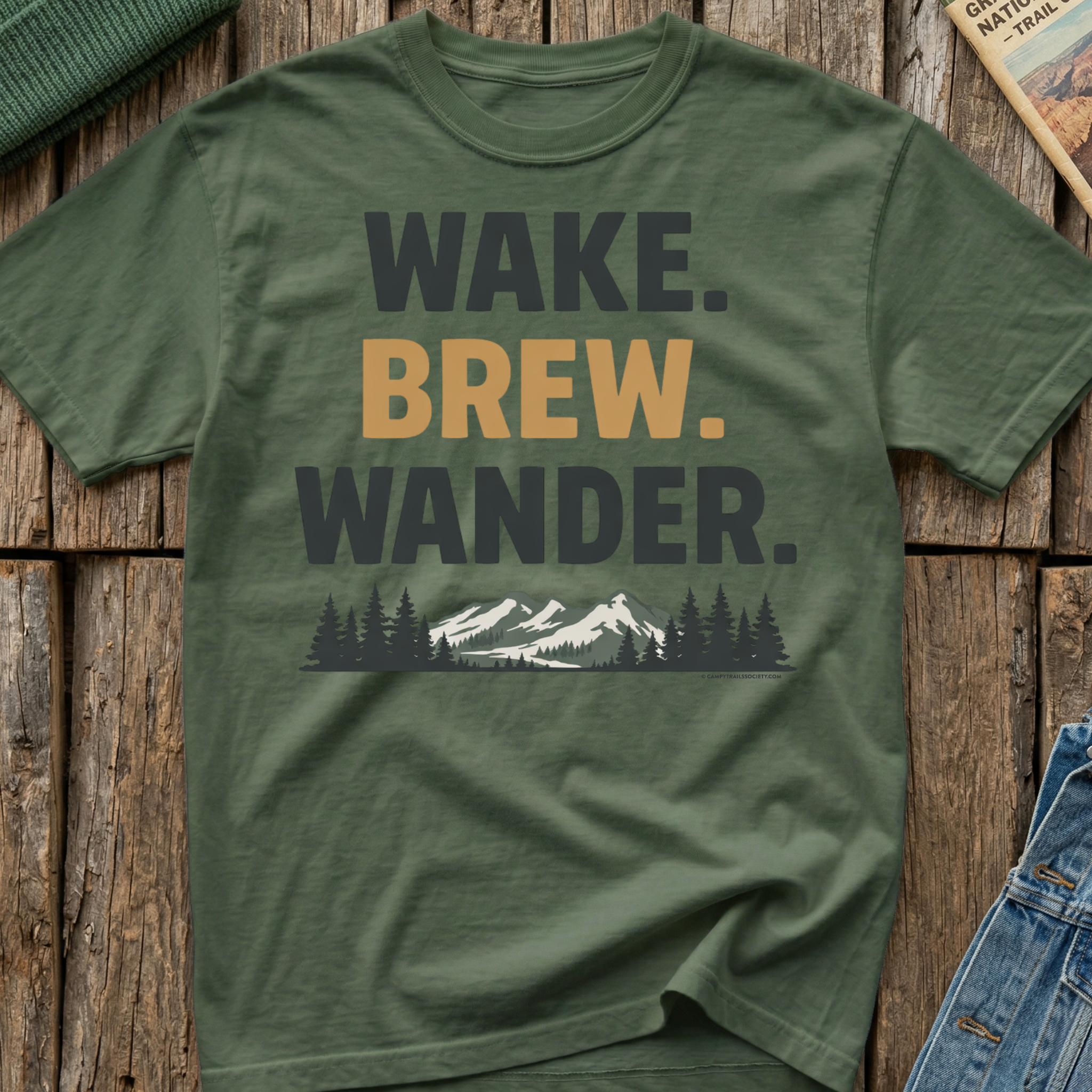 Wake Brew Wander T-Shirt