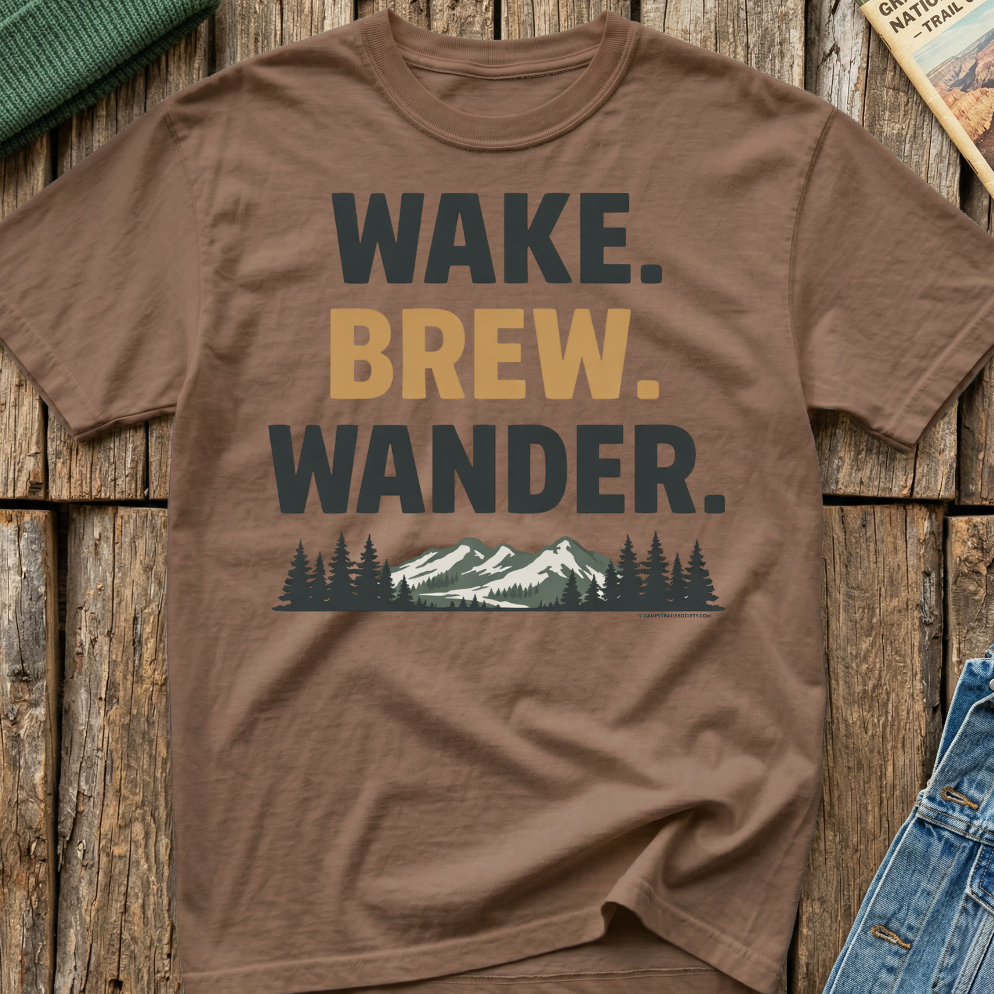 Wake Brew Wander T-Shirt