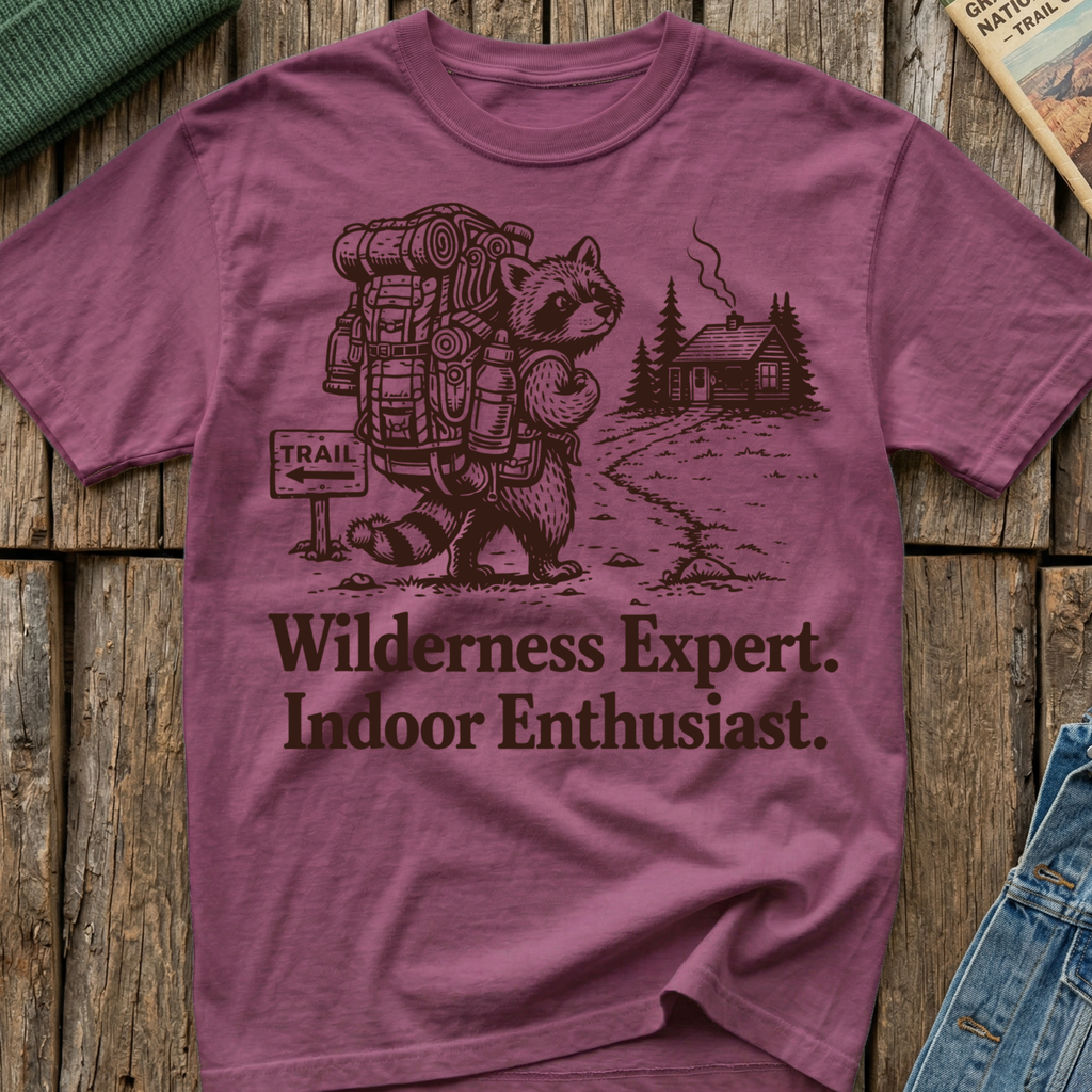 Wilderness Expert Indoor Enthusiast T-Shirt