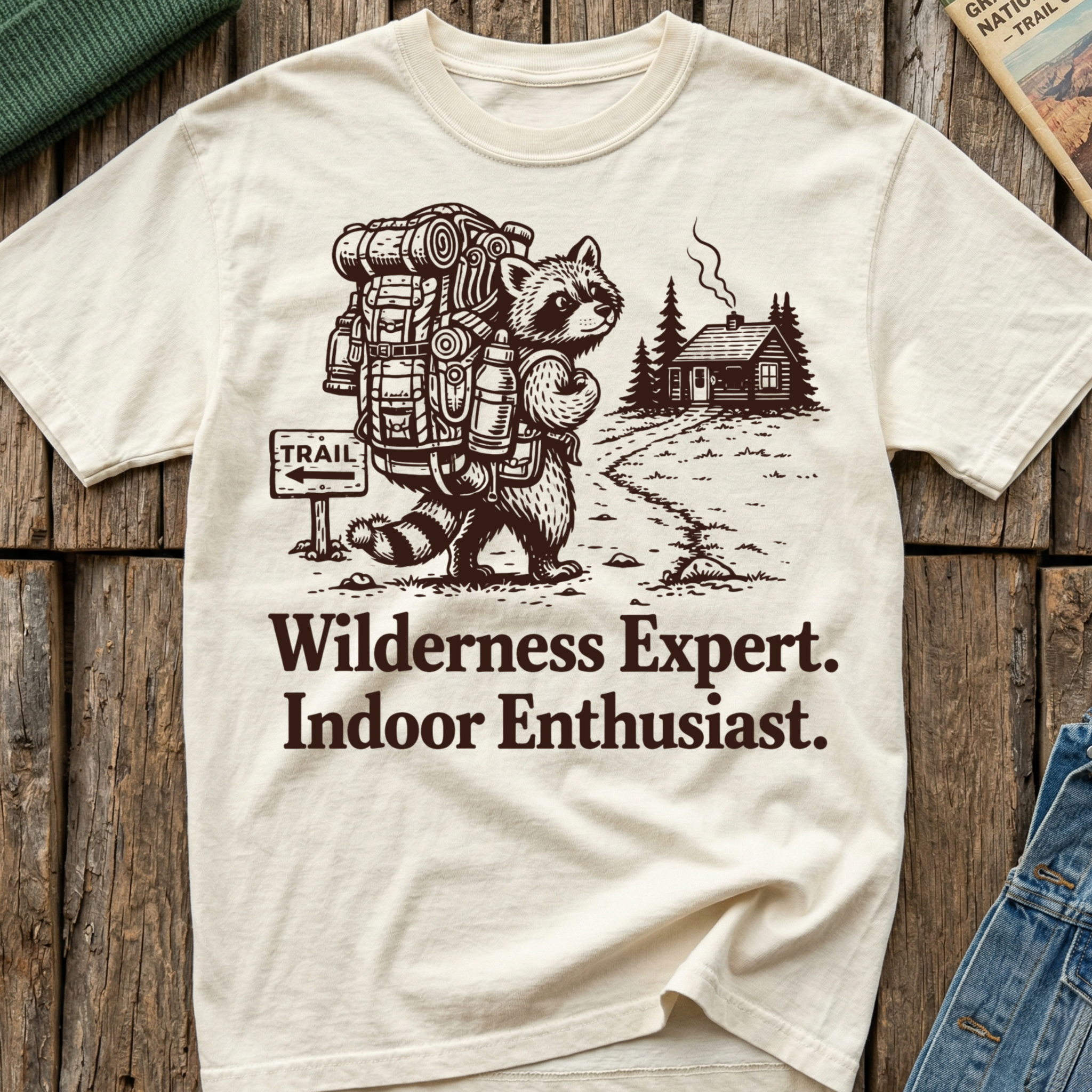 Wilderness Expert Indoor Enthusiast T-Shirt