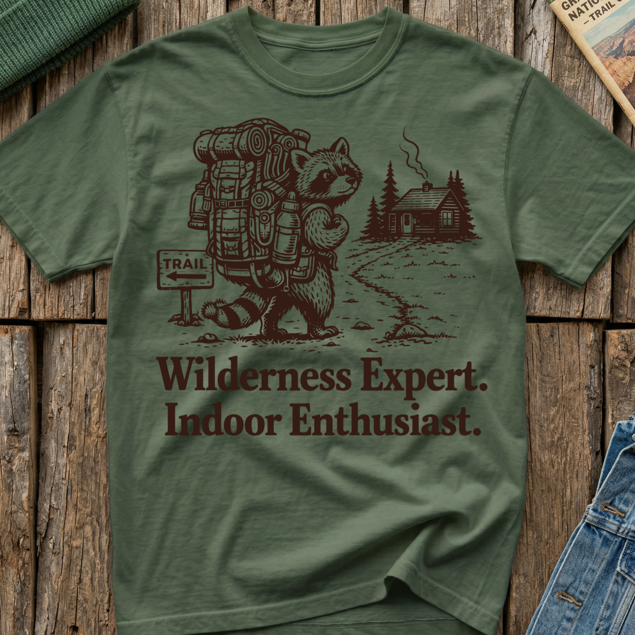 Wilderness Expert Indoor Enthusiast T-Shirt