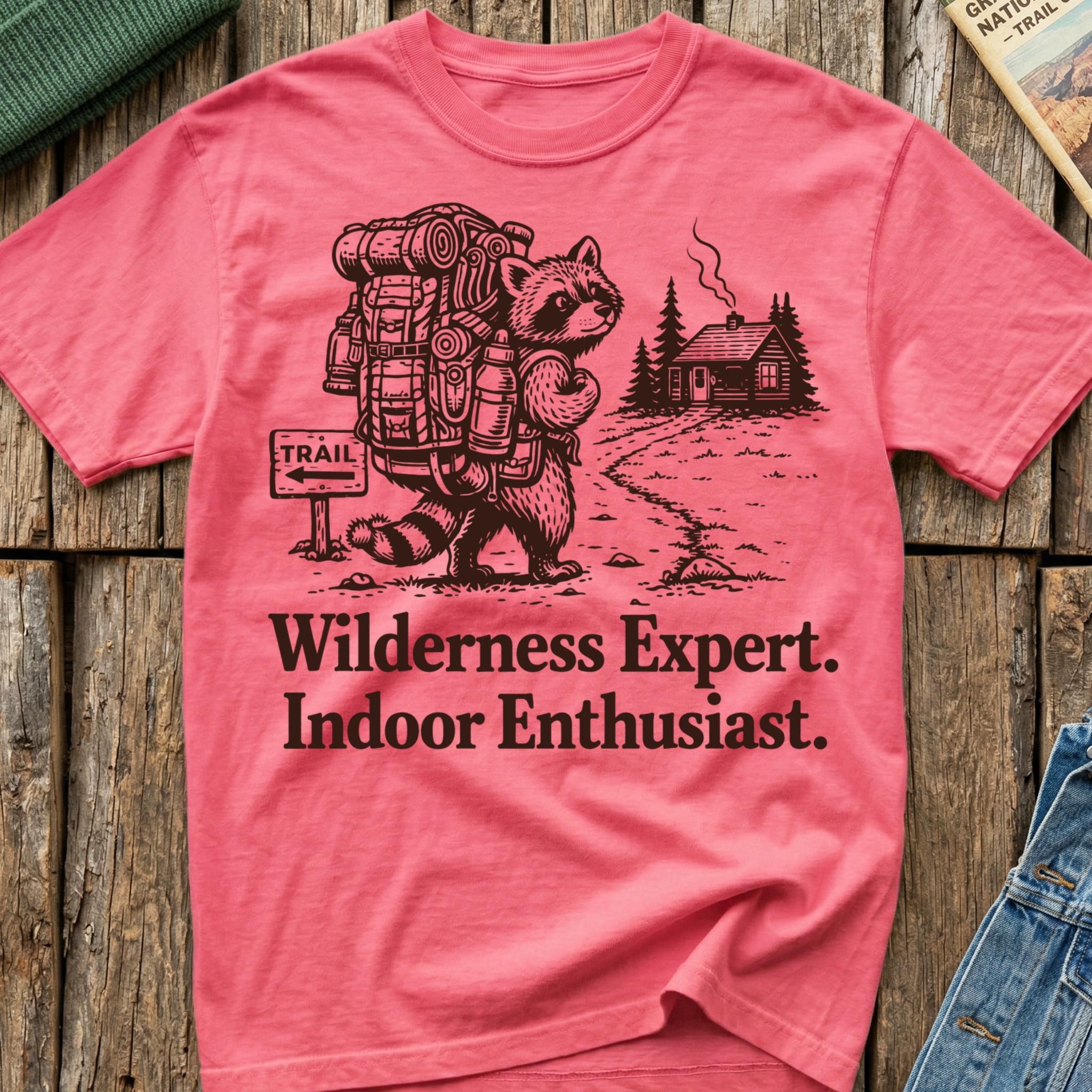 Wilderness Expert Indoor Enthusiast T-Shirt