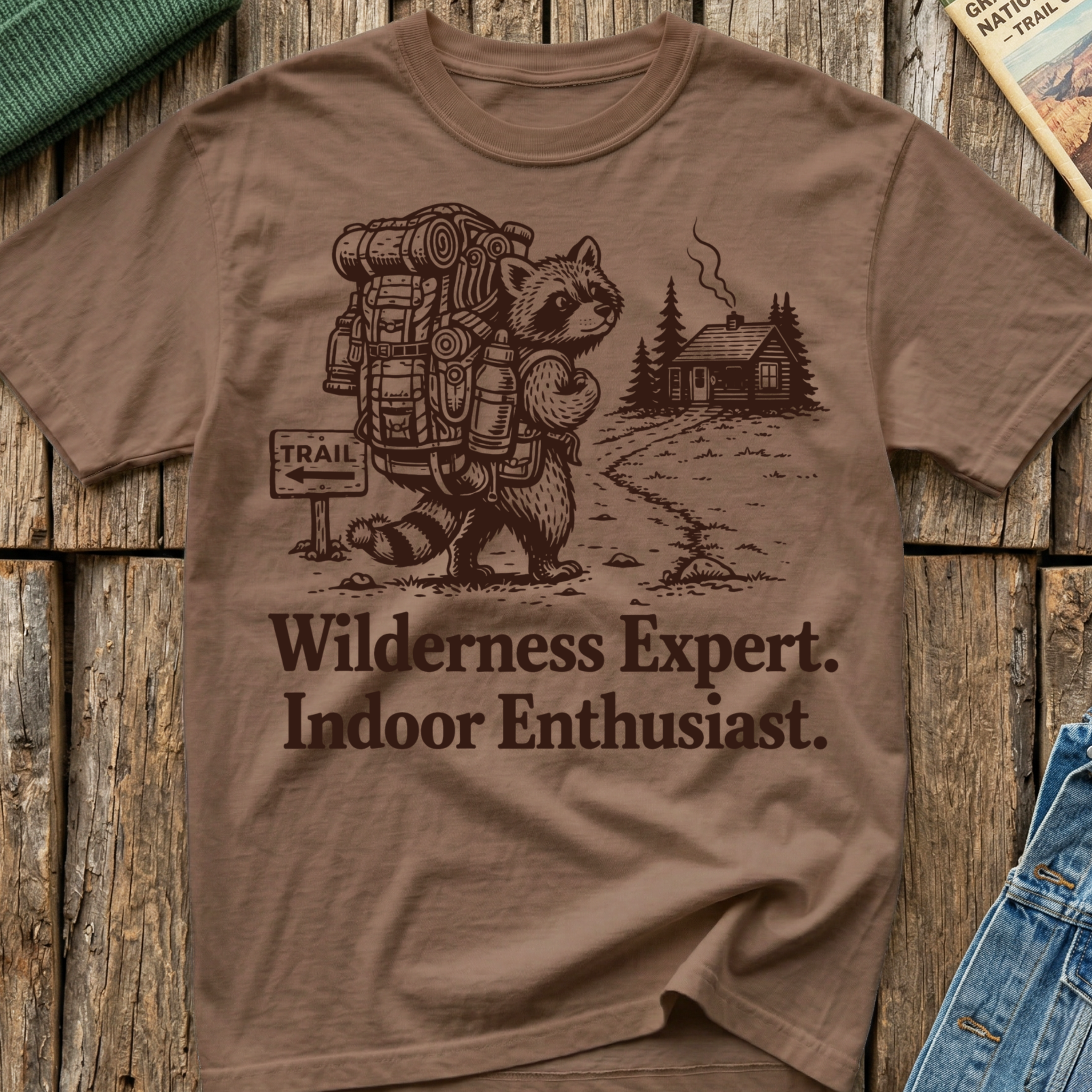 Wilderness Expert Indoor Enthusiast T-Shirt