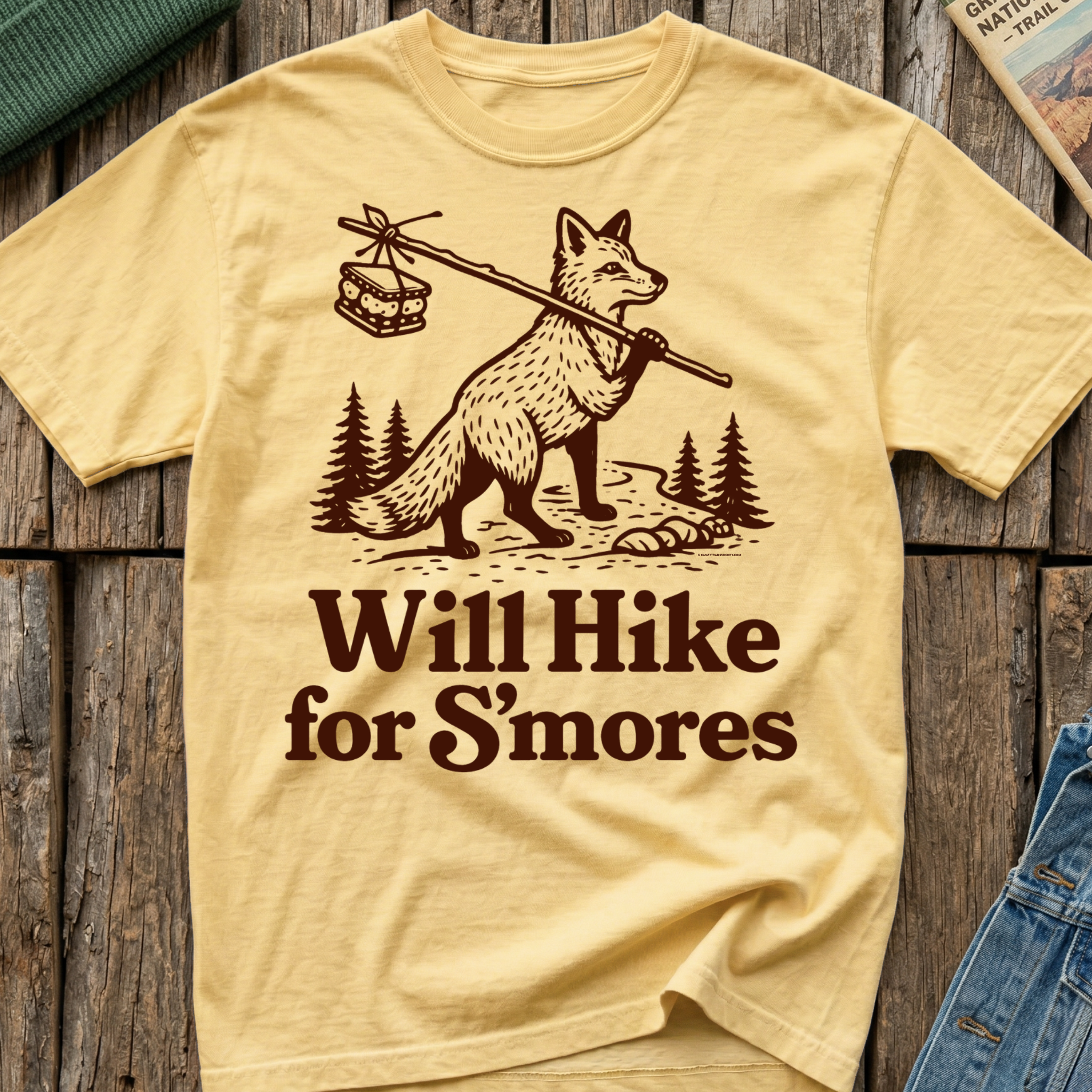 Will Hike For Smores T-Shirt