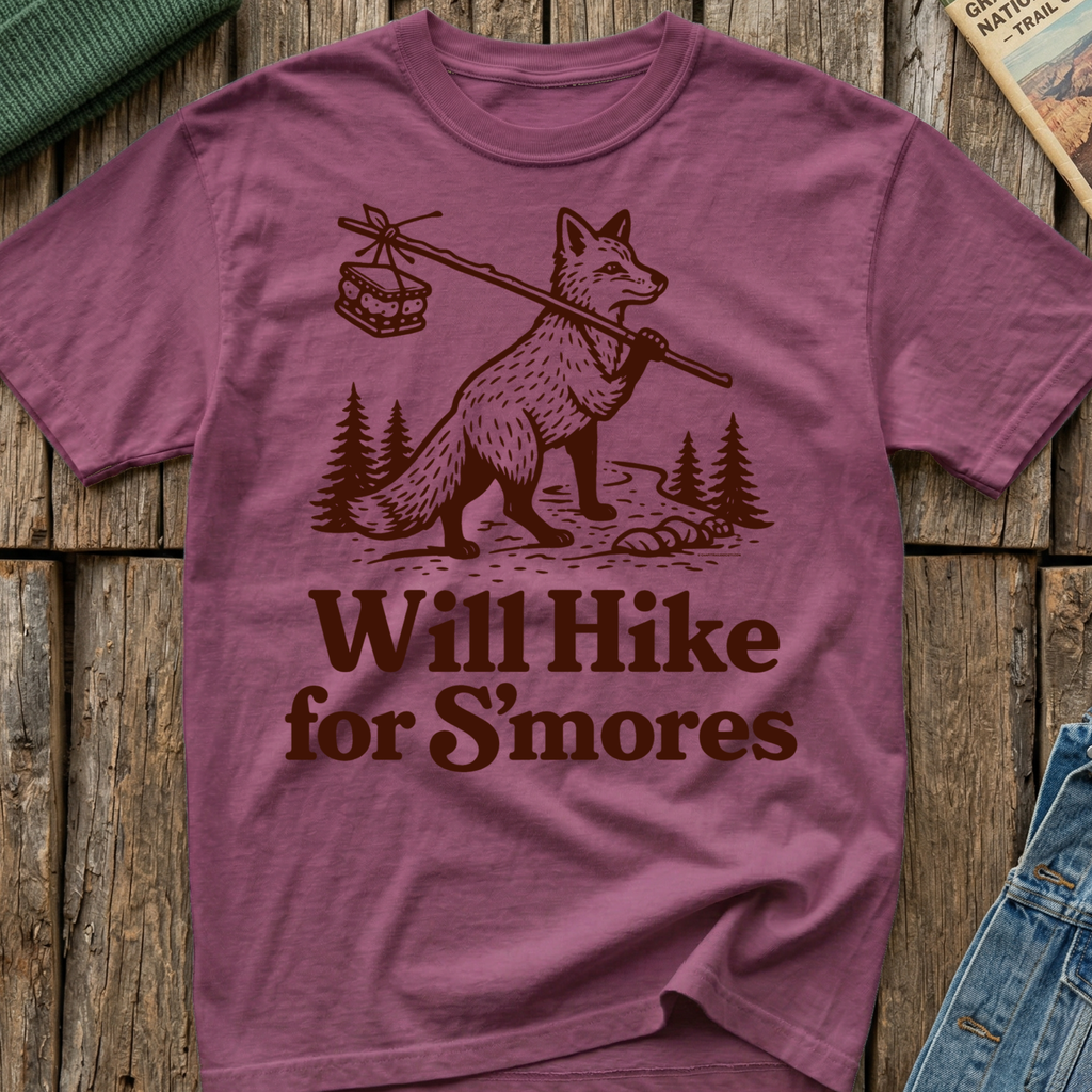 Will Hike For Smores T-Shirt
