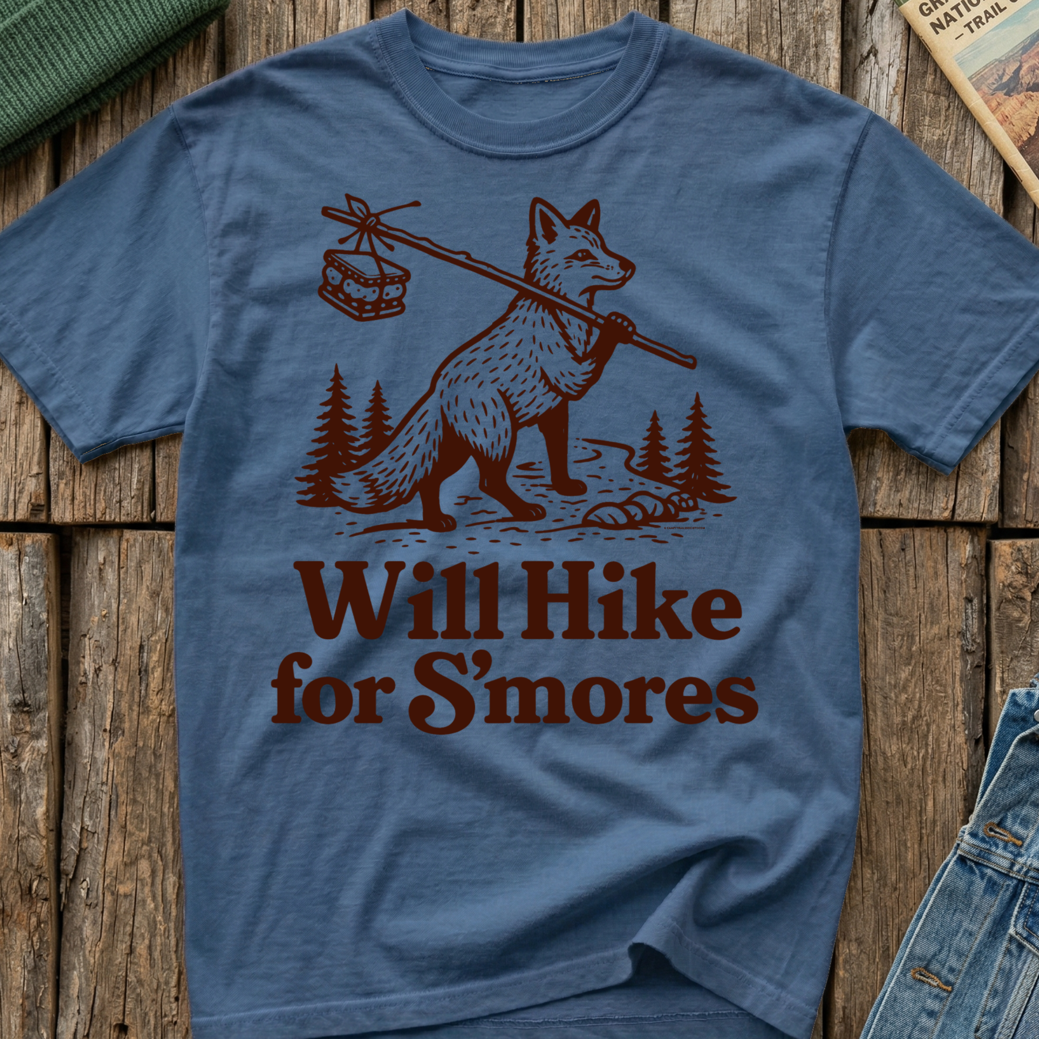 Will Hike For Smores T-Shirt