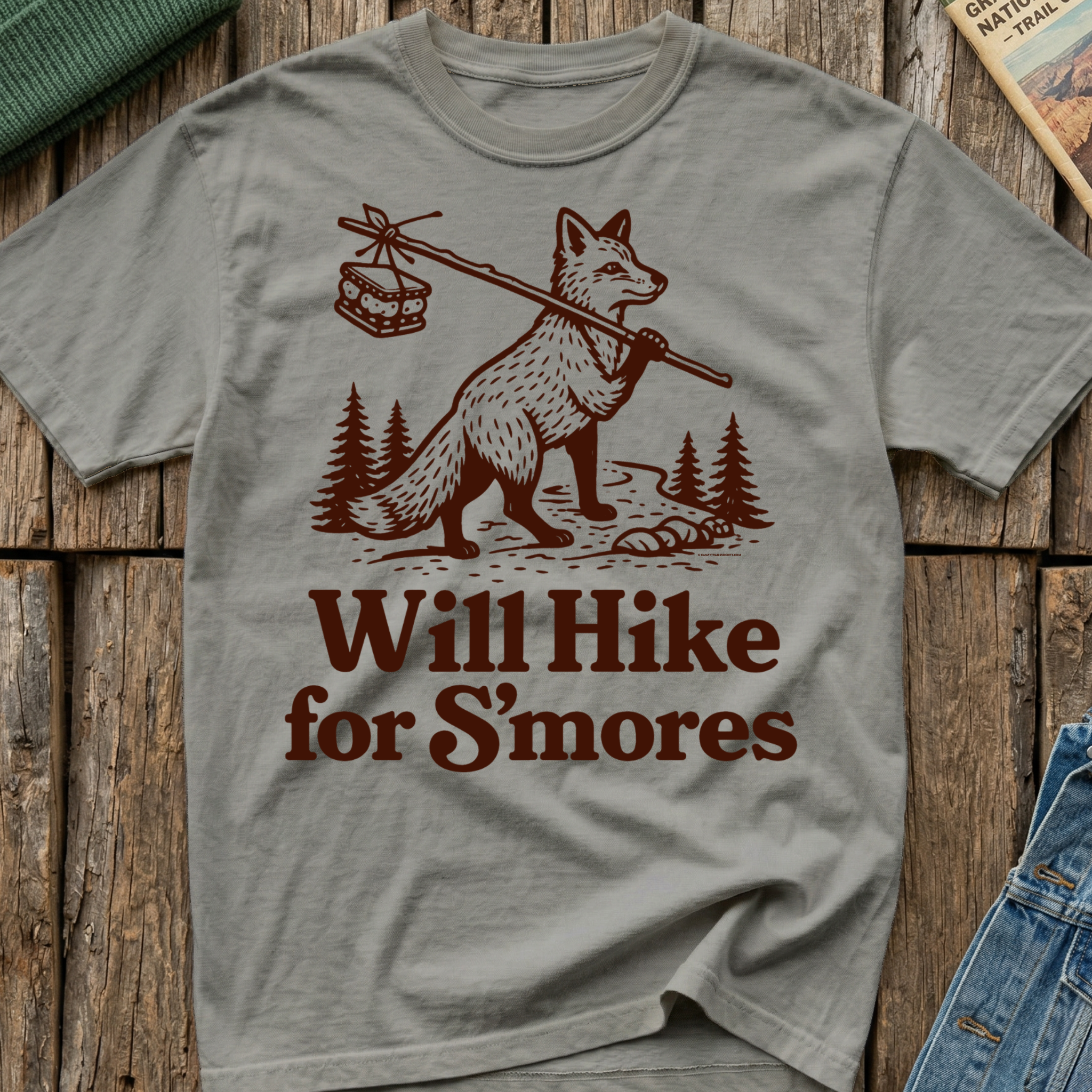 Will Hike For Smores T-Shirt