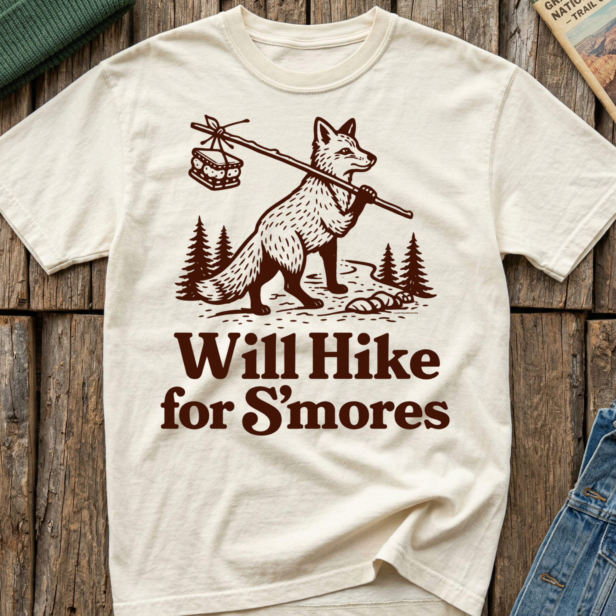 Will Hike For Smores T-Shirt