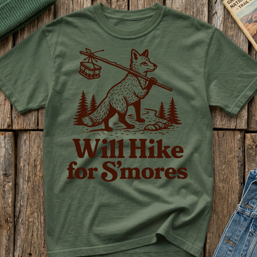 Will Hike For Smores T-Shirt