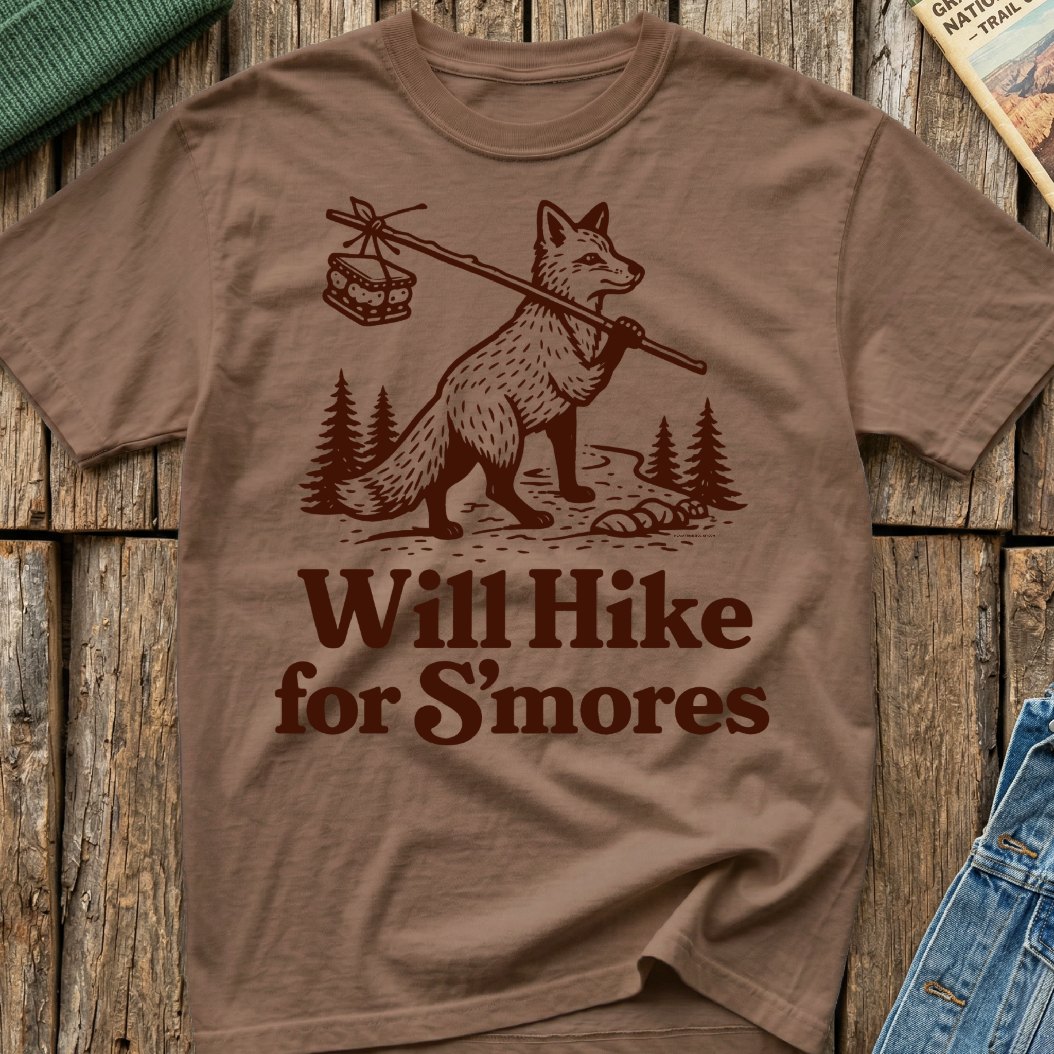 Will Hike For Smores T-Shirt