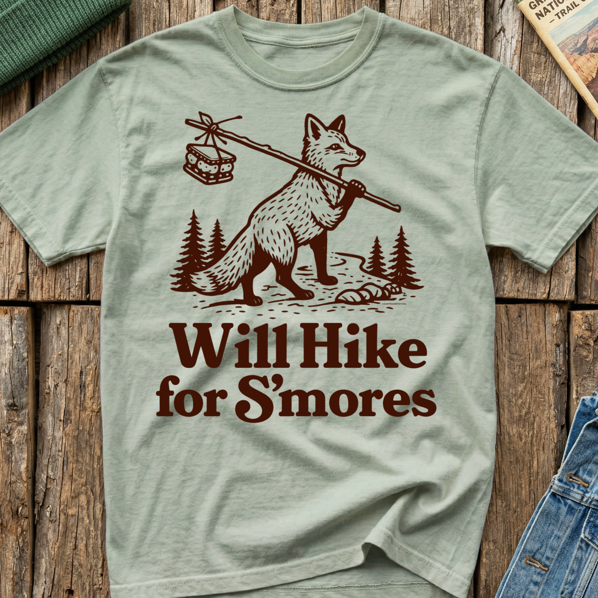 Will Hike For Smores T-Shirt