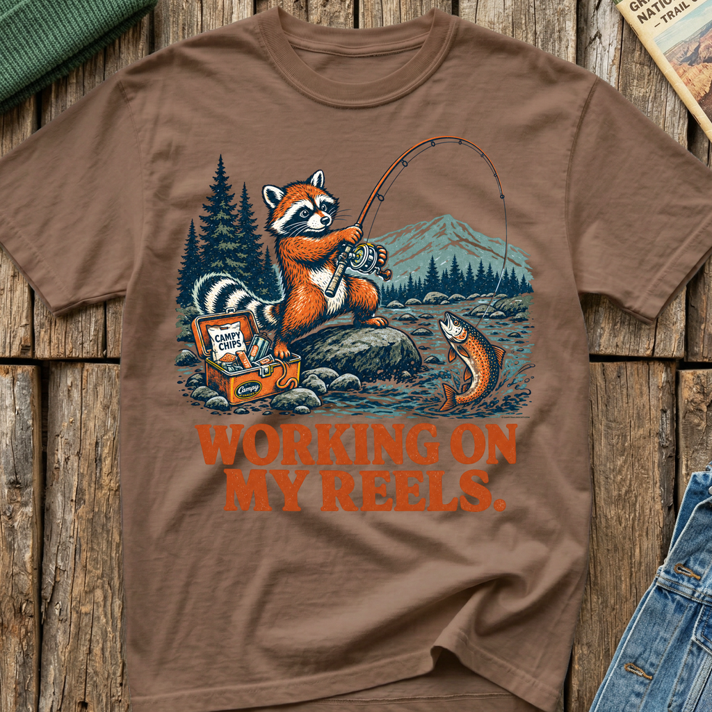 Working On My Reels T-Shirt